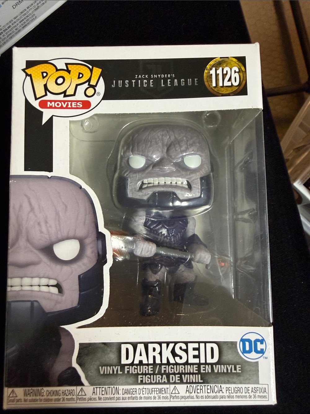 Funko Pop! Movies Darkseid Vinyl Figure - Gray, Black